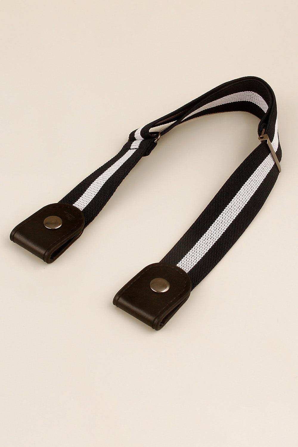 PU Elastic Snap Closure Belt - Trendsi - Flyclothing LLC