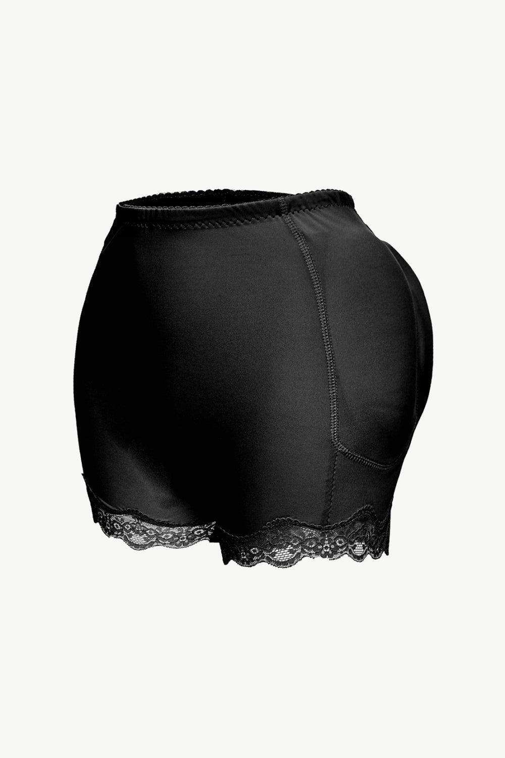 Full Size Lace Trim Shaping Shorts - Trendsi - Flyclothing LLC