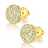 Moissanite 925 Sterling Silver Earrings - Trendsi - Flyclothing LLC
