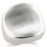 Alamode Rhodium Brass Ring with No Stone - Alamode - Flyclothing LLC