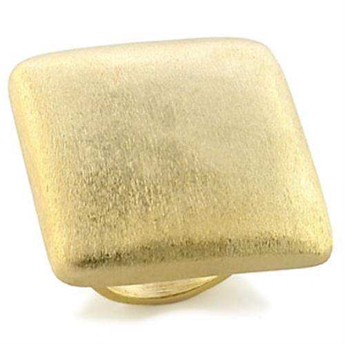 Alamode Gold Brass Ring with No Stone - Alamode - Flyclothing LLC