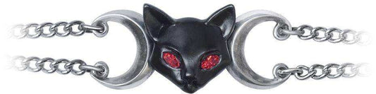 Alchemy Gothic Worshipping Bastet Bracelet - Alchemy Gothic - Flyclothing LLC