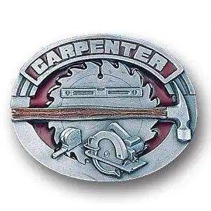 Carpenter Enameled Belt Buckle - Siskiyou Buckle - Flyclothing LLC