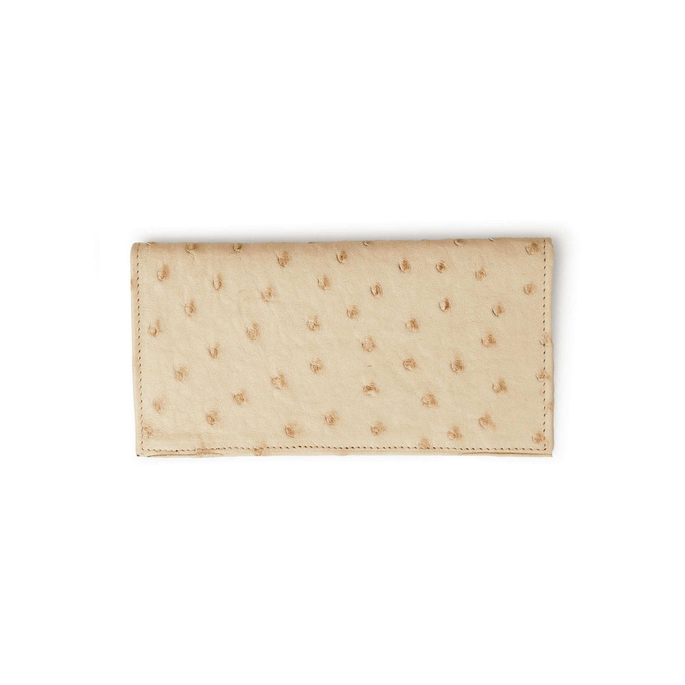 Ferrini USA Full Quill Ostrich Checkbook Wallets - Ferrini USA - Flyclothing LLC