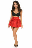 Daisy Corsets Red Satin Skirt - Daisy Corsets - Flyclothing LLC
