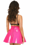 Daisy Corsets Hot Pink Patent Skirt - Daisy Corsets - Flyclothing LLC