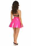 Daisy Corsets Hot Pink Patent Skirt - Daisy Corsets - Flyclothing LLC