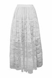 Daisy Corsets White Lace Skirt - Daisy Corsets - Flyclothing LLC