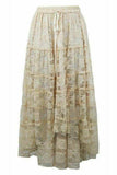 Daisy Corsets Ivory Lace Skirt - Daisy Corsets - Flyclothing LLC