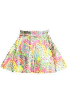 Daisy Corsets Retro Swirl Skirt - Daisy Corsets - Flyclothing LLC