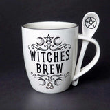 The Vault Crescent Witches Brew Cup and Spoon - Alchemy Gothic - Flyclothing LLC