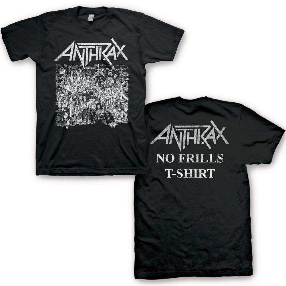 Anthrax No Frills Mens T-Shirt - Anthrax - Flyclothing LLC