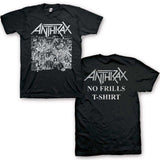 Anthrax No Frills Mens T-Shirt - Anthrax - Flyclothing LLC