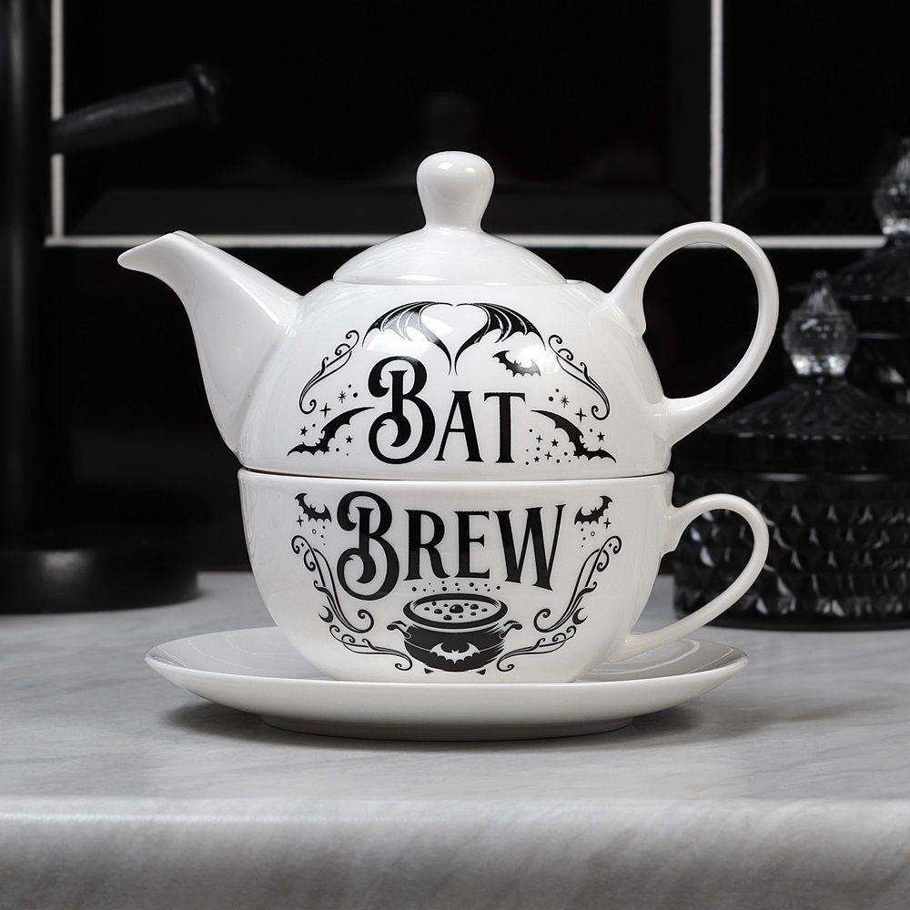 The Vault Bat Brew Tea Pot - Alchemy Gothic - Flyclothing LLC