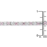 Lace Pink Cubic Zirconia Tennis Bracelet - JGI - Flyclothing LLC