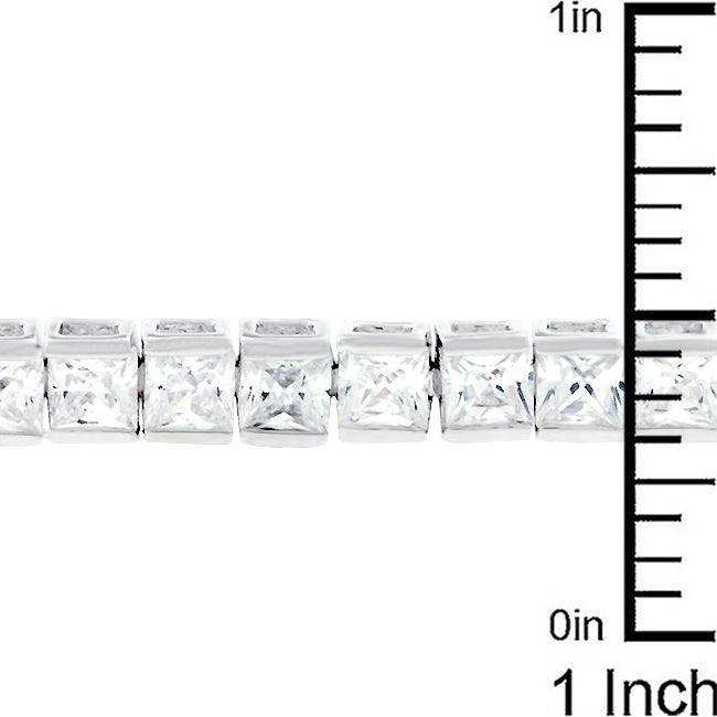 Clear Cubic Zirconia Tennis Bracelet - JGI - Flyclothing LLC