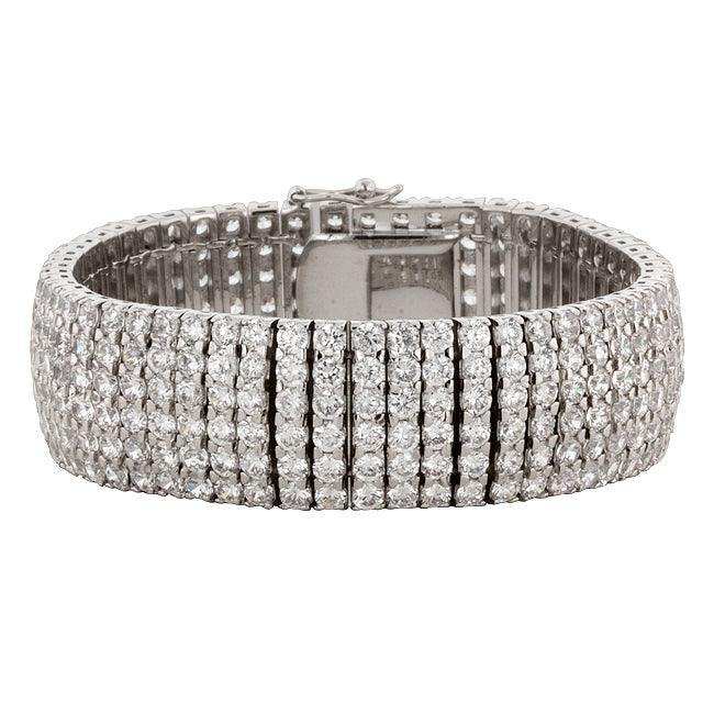 Cubic Zirconia Elegance Formal Bracelet - JGI - Flyclothing LLC