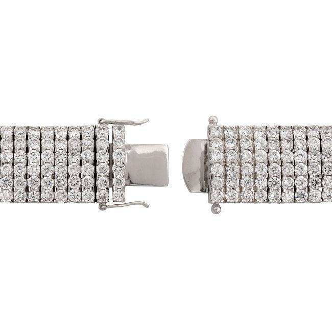 Cubic Zirconia Elegance Formal Bracelet - JGI - Flyclothing LLC