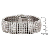 Cubic Zirconia Elegance Formal Bracelet - JGI - Flyclothing LLC
