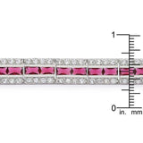 Balboa Red Cubic Zirconia Bracelet - JGI - Flyclothing LLC