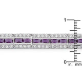 Balboa Purple Cubic Zirconia Bracelet - JGI - Flyclothing LLC
