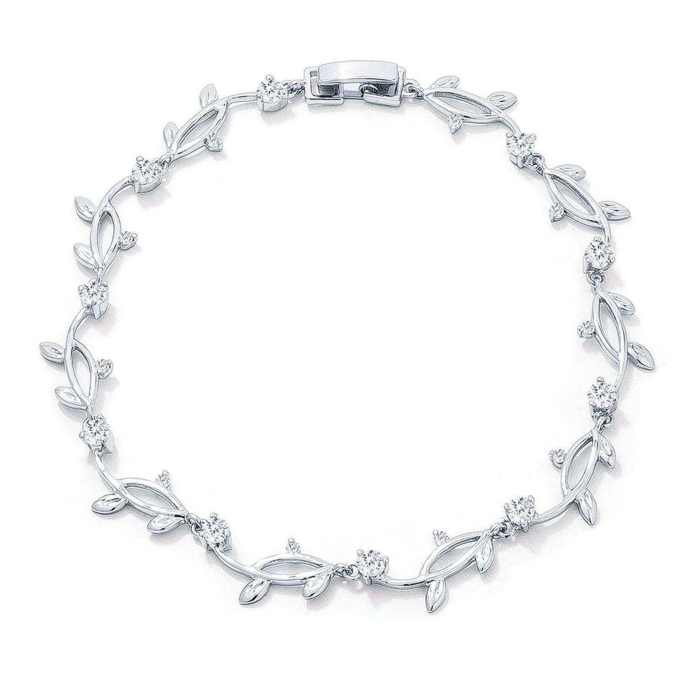 Nathans Vine Cubic Zirconia Bracelet - JGI - Flyclothing LLC