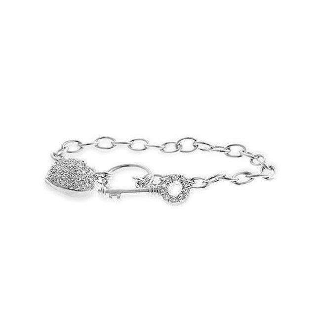 Heart and Key Bracelet - JGI - Flyclothing LLC