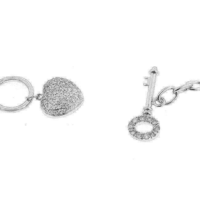 Heart and Key Bracelet - JGI - Flyclothing LLC