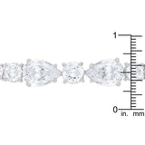 Elegant Pear and Round Cubic Zirconia Tennis Bracelet - JGI - Flyclothing LLC