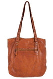 Scully Leather Handbag Lace Cognac Handbag - Scully Leather - Flyclothing LLC