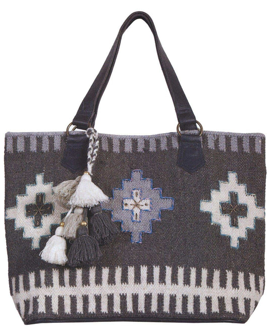 Scully Aztec Woven handbag - Scully Leather - Flyclothing LLC