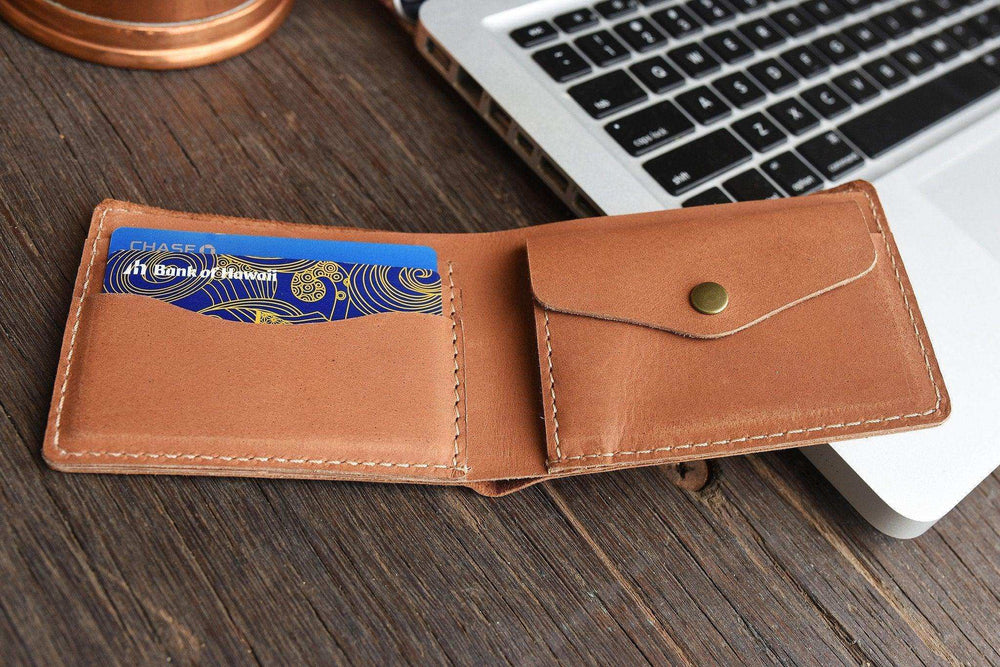 Kiko Leather Coin Bifold - Kiko - Flyclothing LLC