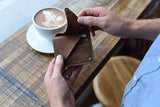 Kiko Leather Wing Fold Card Case - Kiko - Flyclothing LLC