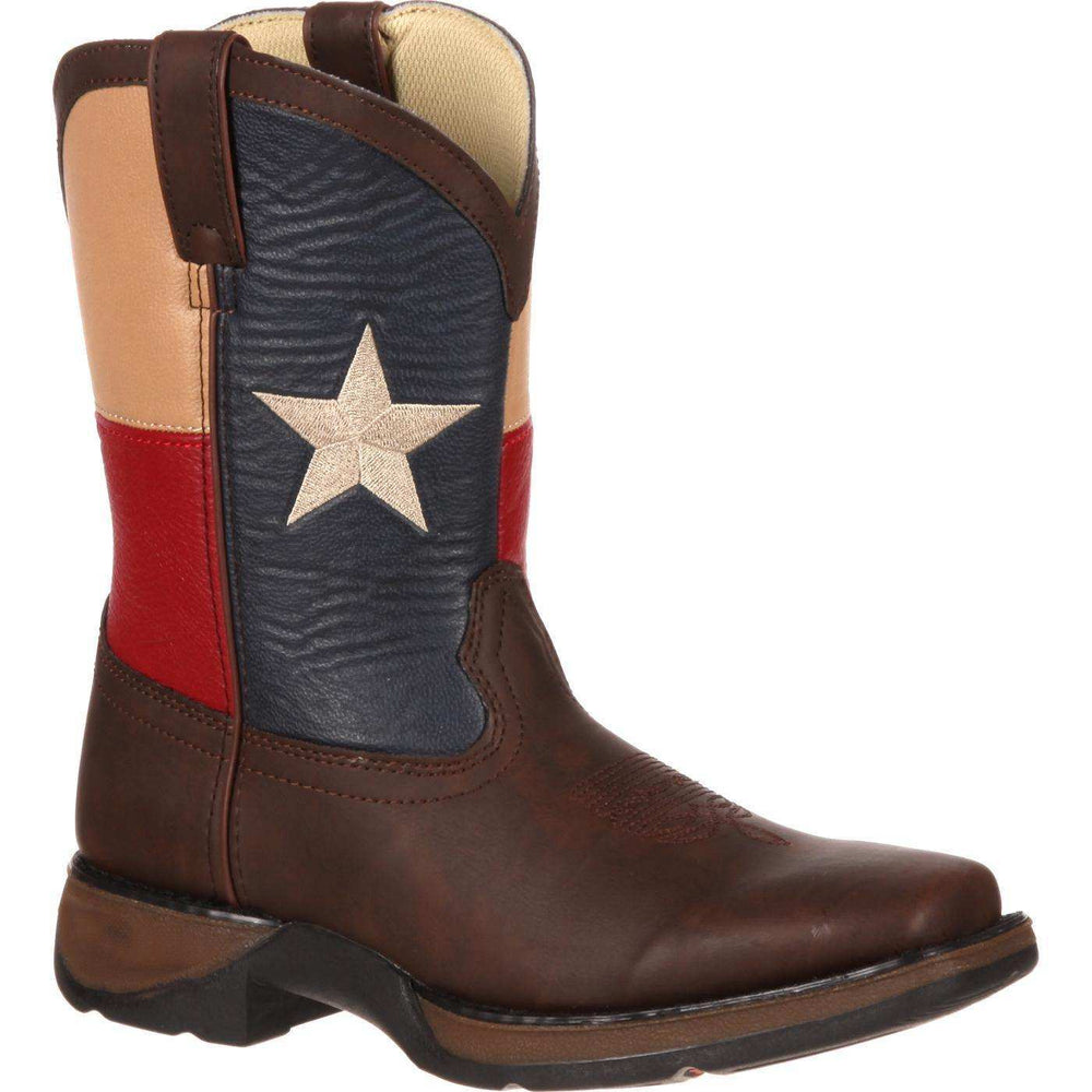 LIL' DURANGO® Kids' Texas Flag Western Boot - Durango - Flyclothing LLC
