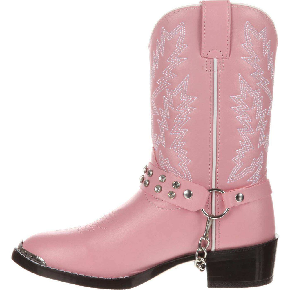 Durango® Little Kid Pink Rhinestone Western Boot - Durango - Flyclothing LLC