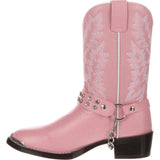 Durango® Big Kid Pink Rhinestone Western Boot - Durango - Flyclothing LLC