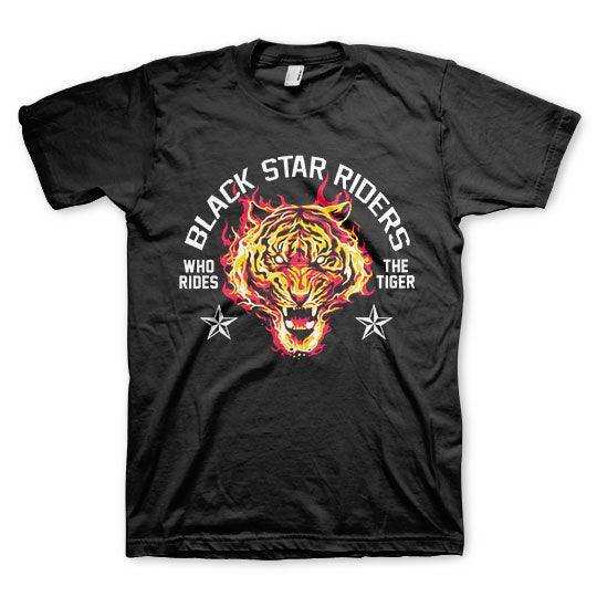Black Star Riders Tiger T-Shirt - Black Star Riders - Flyclothing LLC
