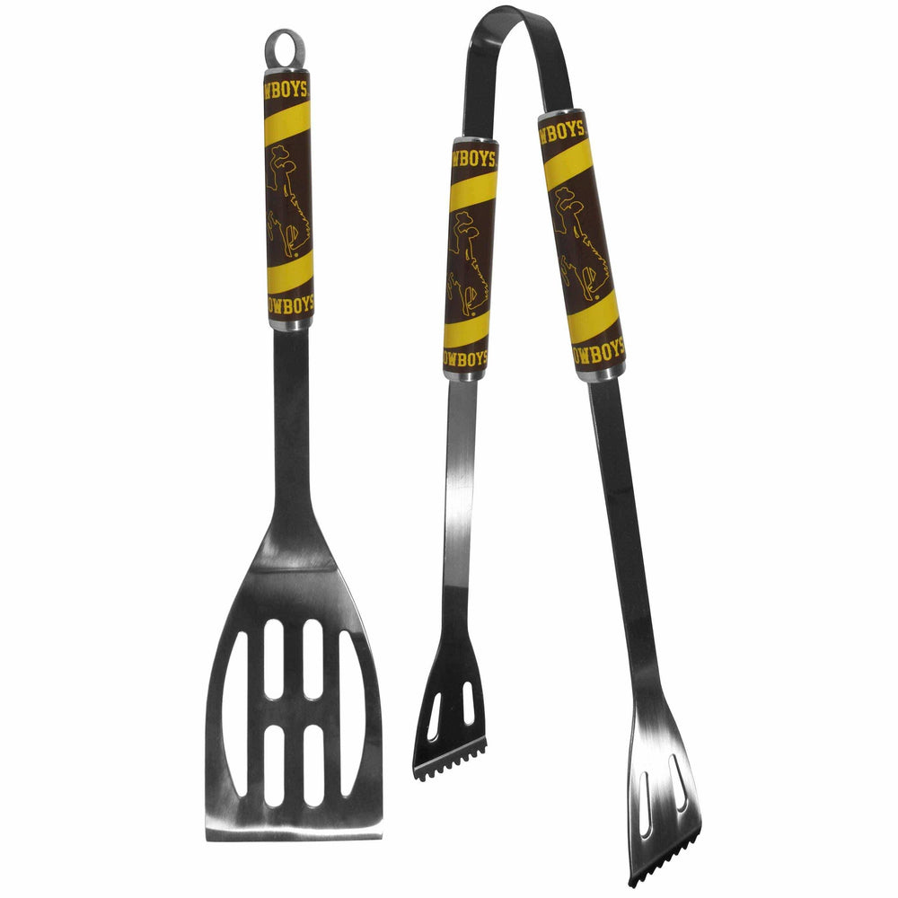 Wyoming Cowboy 2 pc Steel BBQ Tool Set - Siskiyou Buckle - Flyclothing LLC
