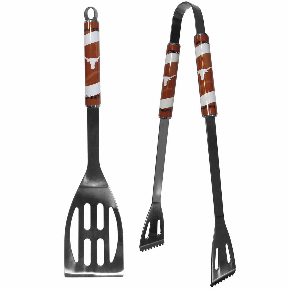 Texas Longhorns 2 pc Steel BBQ Tool Set - Siskiyou Buckle - Flyclothing LLC