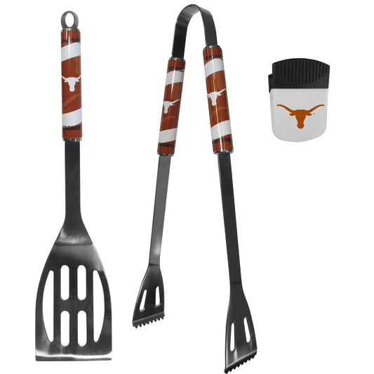 Texas Longhorns 2 pc BBQ Set and Chip Clip - Flyclothing LLC