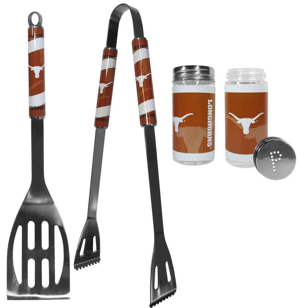 Texas Longhorns 2pc BBQ Set with Tailgate Salt & Pepper Shakers - Siskiyou Buckle - Flyclothing LLC