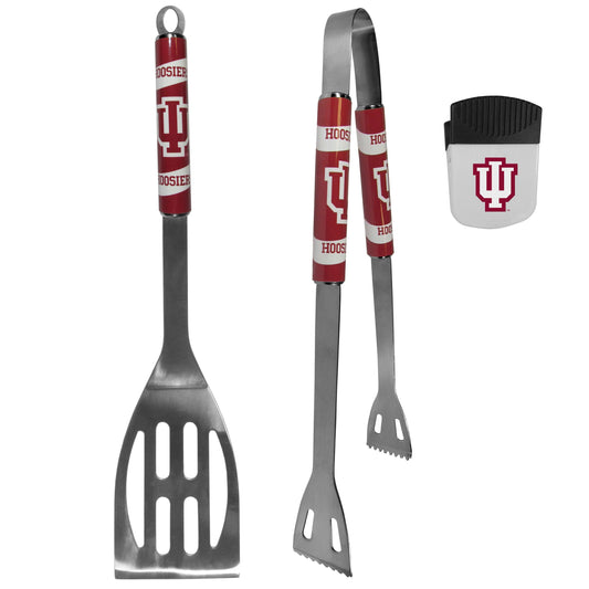 Indiana Hoosiers 2 pc BBQ Set and Chip Clip - Flyclothing LLC