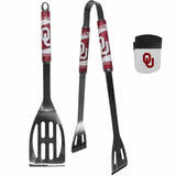 Oklahoma Sooners 2 pc BBQ Set and Chip Clip - Siskiyou Buckle - Flyclothing LLC