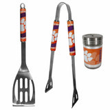 Clemson Tigers 2pc BBQ Set with Season Shaker - Siskiyou Buckle - Flyclothing LLC
