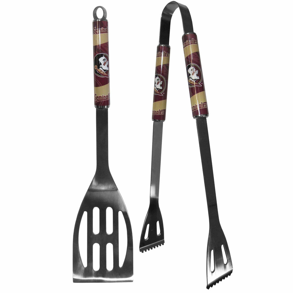 Florida St. Seminoles 2 pc Steel BBQ Tool Set - Siskiyou Buckle - Flyclothing LLC