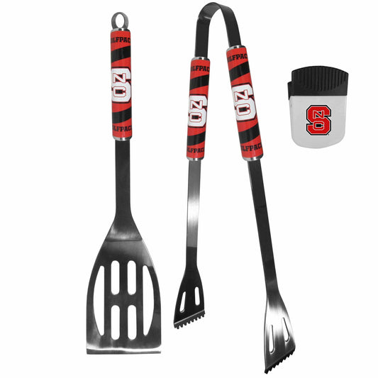 N. Carolina St. Wolfpack 2 pc BBQ Set and Chip Clip - Siskiyou Buckle - Flyclothing LLC