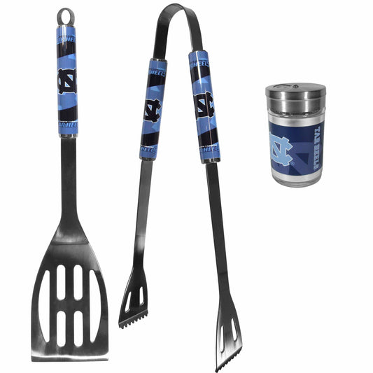 N. Carolina Tar Heels 2pc BBQ Set with Season Shaker - Siskiyou Buckle - Flyclothing LLC
