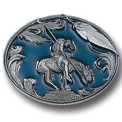 End of the Trail Enameled Belt Buckle - Siskiyou Buckle - Flyclothing LLC