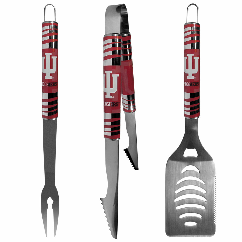 Indiana Hoosiers 3 pc Tailgater BBQ Set - Siskiyou Buckle - Flyclothing LLC