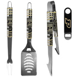 Purdue Boilermakers 3 pc BBQ Set and Bottle Opener - Siskiyou Buckle - Flyclothing LLC